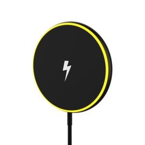 Mini chargeur magnétique sans fil circulaire 15W, station de charge rapide avec <span class=keywords><strong>c</strong></span>âble <span class=keywords><strong>USB</strong></span> <span class=keywords><strong>C</strong></span> pour smartphones - Product Image 6