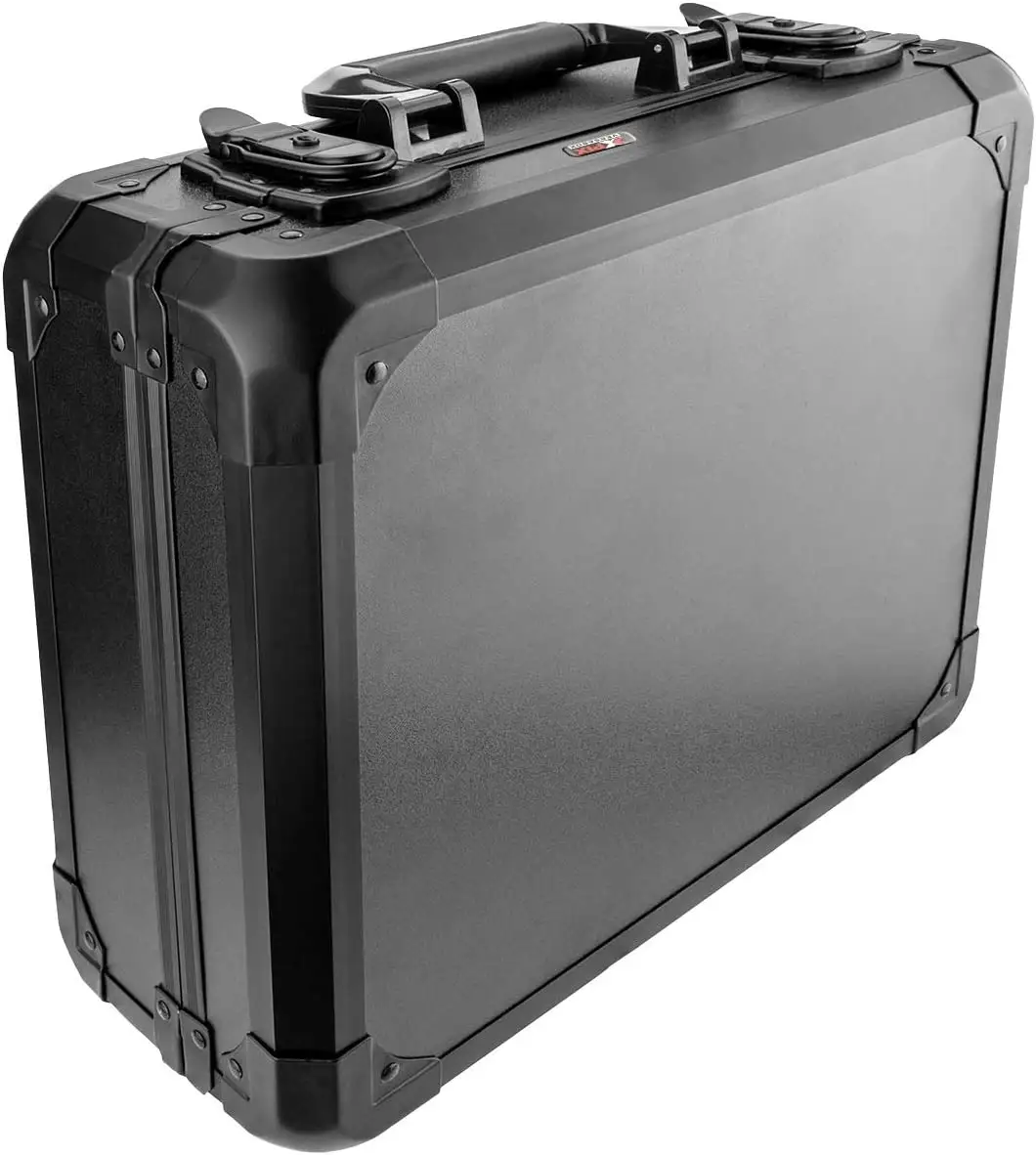 Alüminyum alet taşıma çantası bilgisayar kamera ekipmanları saklama kutusu