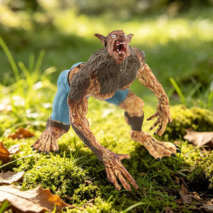 Figurines d'animaux mythologiques en PVC massif pour simulation transfrontalière : Loup-garou, Griffon, Élémental de roche, Chauve-souris, Elfe, Renard, Ombre, Insecte, <span class=keywords><strong>Monstre</strong></span> - Product Image 2