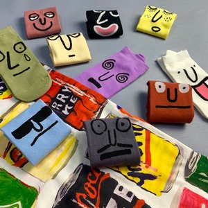 Jingwen bán buôn Chất lượng cao Cotton biểu hiện vài thấp cắt vớ - Product Image 4