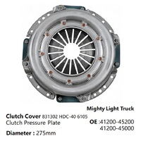 Plato de Presión de Embrague de 275mm 41200-45200 HYC507 HDC-47, Tapa de Embrague para Hyundai Mighty CHORUS CONUTY, Autopartes para Autobús