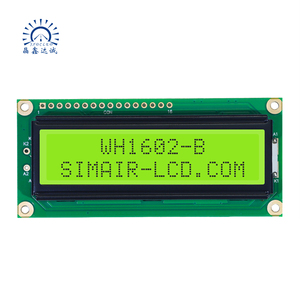Modulo <span class=keywords><strong>LCD</strong></span> Digitale Monocromatico STN 16X2 Caratteri con Retroilluminazione Blu COB, Matrice a Punti <span class=keywords><strong>LCD</strong></span> LCM 1602A di Grandi Dimensioni con Interfaccia I2C - Product Image 1