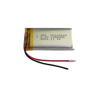충전식 리포 102649 <span class=keywords><strong>3.7V</strong></span> <span class=keywords><strong>1350mAh</strong></span> PCB 포함 리튬 폴리머 이온 배터리 팩 - Product Image 1
