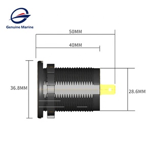 Đế Gắn Bảng Điều Khiển 2 Cổng 2.1A Chính Hãng Marine A19 3.1A Ổ Cắm USB Kép 12V Cho Xe Hơi Xe Buýt Thuyền RV - Product Image 5