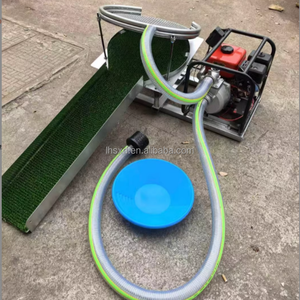 Machine <span class=keywords><strong>de</strong></span> prospection d'or portable à alimentation automatique, type canal <span class=keywords><strong>de</strong></span> lavage d'or alluvial, du fabricant chinois - Product Image 4