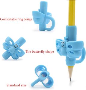 Children <strong>Pen</strong> Grip - Assorted Writing Aid Holder Trainer Posture Correction Finger <strong>Grippers</strong> for Kids... - Product Image 4