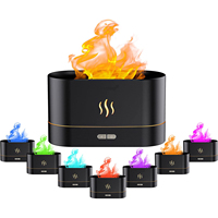 Diffuseur d'aromathérapie à flamme, best-seller, cadeau pour la maison, huile essentielle, humidificateur d'air pour usage domestique