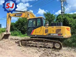 เครื่องจักรก่อสร้างมือสอง Sany 205C DPC รถตักดินแบบตีนตะขาบ รถขุดดินอเนกประสงค์ ขายในราคาถูก - Product Image 5