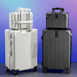 Sélectionné en usine 24 pouces hommes femmes étudiants mot de passe grande capacité petit étui à roulettes universel roues Spinner <span class=keywords><strong>valise</strong></span> à bagages - Product Image 1