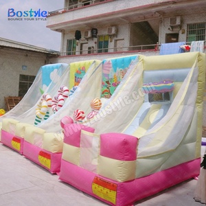 Jeux de Carnaval Interactifs <span class=keywords><strong>4</strong></span>-en-1 en PVC : Tir au Panier, Tic-Tac-Toe, Lancer d'Anneaux Gonflables d'Extérieur – Installation Facile - Product Image 6