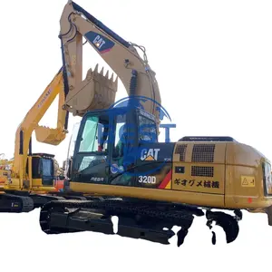 gebraucht hydraulischer raupenbagger 320D cat 20 tonnen strapazierfähige ausstattung japan raupe erdbewegungsmaschinen zum verkauf