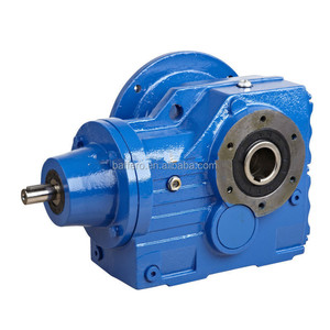 Réducteur de vitesse à engrenages hélicoïdaux coniques en fonte haute efficacité - Vente directe usine pour une réduction précise du couple/vitesse (montage sur pied/à bride) - Product Image 5
