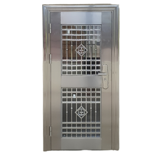 <span class=keywords><strong>Porte</strong></span> <span class=keywords><strong>de</strong></span> sécurité SUNZION en acier inoxydable, styles battants et coulissants, à commande manuelle pour garages, villas et appartements - Product Image 6