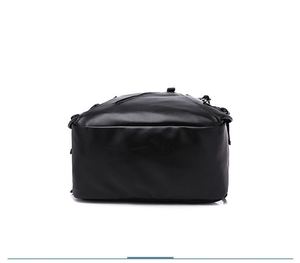 Sac à dos pour ordinateur portable avec trou pour écouteurs, sac à dos de voyage scolaire avec interface USB, sac à dos en cuir décontracté pour homme, marque M0106 - Product Image 4