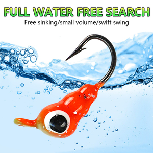LUSHAZER Lot <span class=keywords><strong>de</strong></span> 18 mini-jigs <span class=keywords><strong>de</strong></span> pêche sur glace avec têtes <span class=keywords><strong>de</strong></span> jig à œil et hameçons simples, <span class=keywords><strong>en</strong></span> boîte, pour <span class=keywords><strong>la</strong></span> pêche au crappie, à <span class=keywords><strong>la</strong></span> <span class=keywords><strong>perche</strong></span>, à <span class=keywords><strong>la</strong></span> truite et au panfish <span class=keywords><strong>en</strong></span> <span class=keywords><strong>hiver</strong></span> - Product Image 5