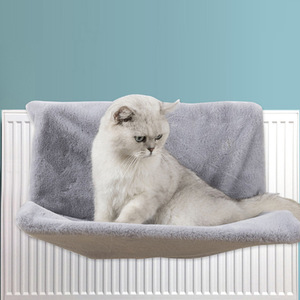 Cat Hammock Winter Double-Layer Cat <b>Bed</b> with Fleece Lining Hanging Swing Suction Cup Hanging <b>Nest</b> Pet Supplies Warm - Product Image 4