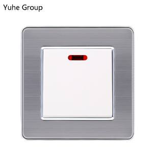 Prise murale PC 86 pour hôtel, téléphone fixe, télévision par satellite avec voyant lumineux, prise 16A 250V IP20 - Product Image 5