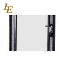 Capacité de charge du rack de serveur, porte avant en verre trempé pour centre de données