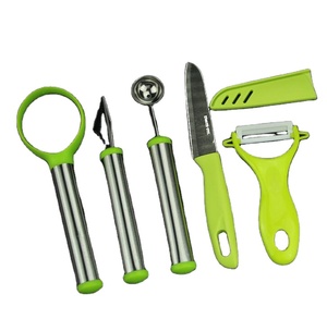 Bộ Dụng Cụ Trang Trí Chạm Khắc Trái Cây Dụng Cụ Cắt Dụng Cụ Nhà Bếp Khá Chắc Chắn Dễ Sử Dụng Cắt Nhiều Loại Dưa Hấu - Product Image 1