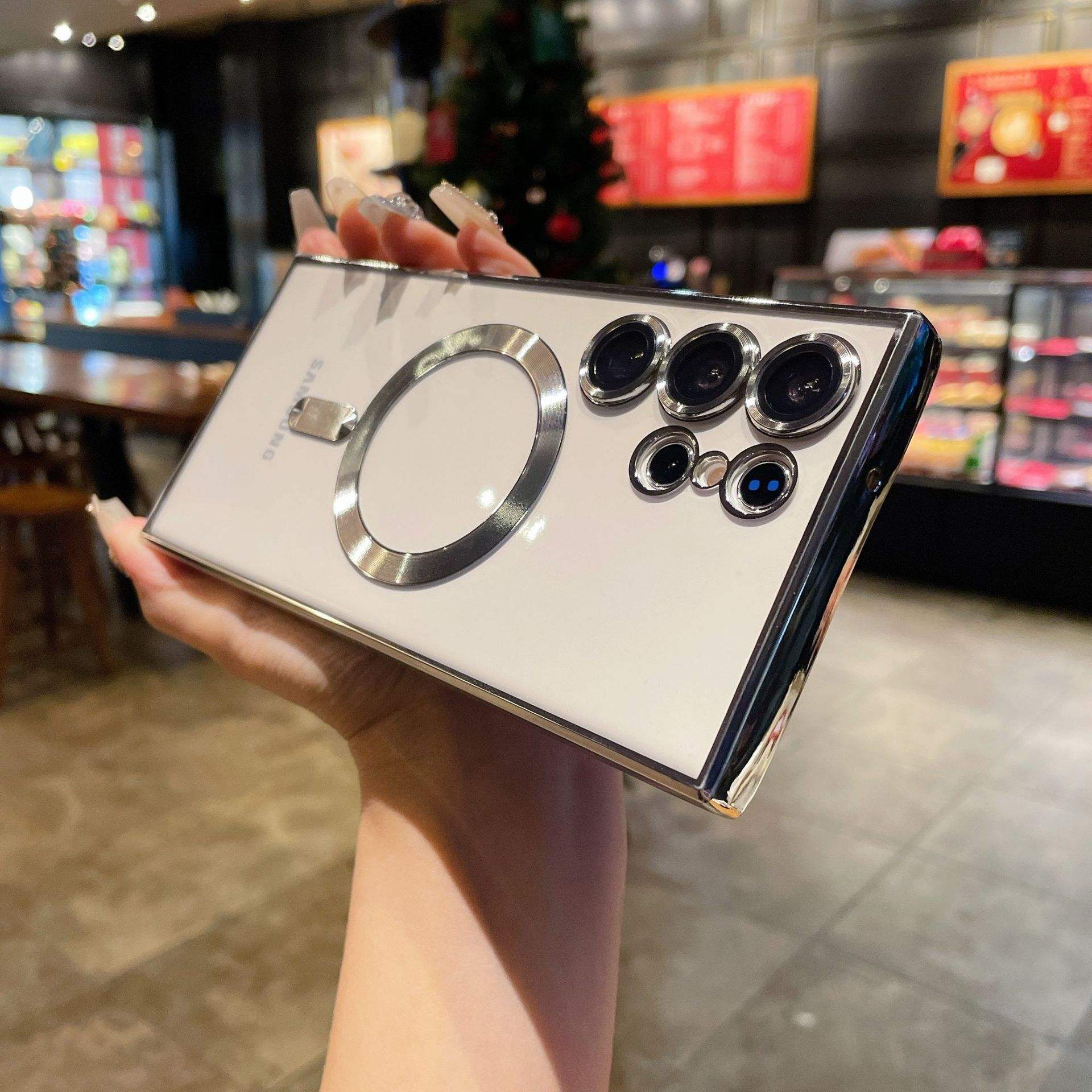 [Aspiration magnétique de queue] argent