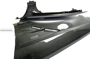 Guardabarros Delantero Ventilado de Fibra de Carbono para HONDA Civic EK 1999-2000, Accesorios para Auto - Product Image 3