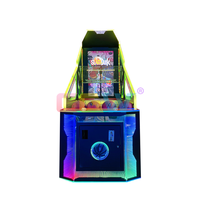 Machine de tir de basket-ball personnalisée à pièces d'arcade 55 "Machine de jeu d'arcade de basket-ball LCD