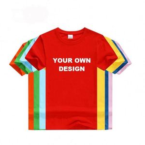 Camisetas de Manga Corta para Hombre con Logotipo Personalizado al por Mayor, Impresión en Serigrafía Blanca, 100% Algodón, Transpirables, Ecológicas, Jersey de 180g - Product Image 1