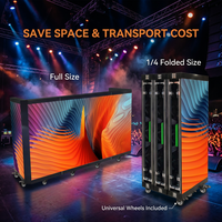 Cabine DJ pliable à 6 faces pour l'extérieur P3.91 avec flight case