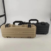 Boîte à outils de transport en plastique dur étanche IP67 avec logo personnalisable et mousse, sortie d'usine DPC080-9