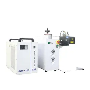 2024 nova máquina de marcador a laser UV de 15 watts para gravação em vasos de argila roxa máquina de marcação a laser 3D à venda