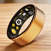 Bague de suivi de santé 24h/24 et 7j/7, étanche IP68, fréquence cardiaque, SpO2, charge magnétique, légère, pour hommes et femmes