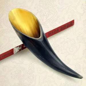 Contenitore portatile per raschiare il corno di bufalo naturale - Product Image 6