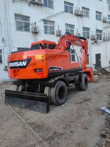 Type de caoutchouc 15 tonnes excavatrice utilisée Doosan DX150W DX150W-9 DH150W-7 excavatrices sur roues Hitachi Komatsu Caterpillar Kobelco - Product Image 4