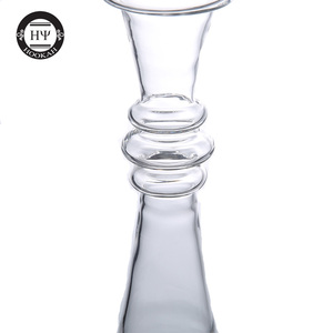 Tubos de vidrio transparentes con diseño de 3 anillos para fumar narguile Shisha para Chicha Lounge Bar - Product Image 3