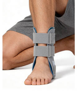 Attelle de cheville gonflable avec sangle de maintien, protection contre les fractures et entorses, orthèse stabilisatrice médicale pour le soulagement de la douleur et le soutien de la cheville - Product Image 2