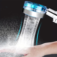 Petit ventilateur ABS pluie haute pression buse de pulvérisation 360 degrés rotatif économie d'eau nouveau pommeau de douche salle de bain robinet accessoires
