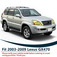 Ensemble de phares pour Lexus GX470 2004-2009 SUV, lampe avant de remplacement OEM, montage direct, projecteur halogène