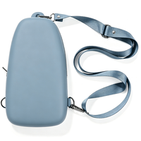 Sac à bandoulière de luxe en silicone CHINFAI pour femme, nouvelle collection imprimée, sac quotidien de marque célèbre avec chaînes