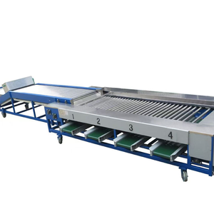 Domates patates ve kiraz sıralama için rulo sıralama masa konveyör döner elma konveyör sistemi tarama yabanmersini konveyör - Product Image 4