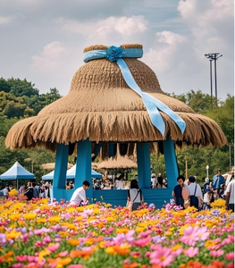 Belle aire <span class=keywords><strong>de</strong></span> repos extérieure personnalisée ombre et abri en forme <span class=keywords><strong>de</strong></span> chapeau pour <span class=keywords><strong>le</strong></span> repos - Product Image 6