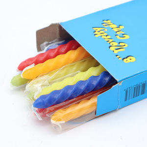 Spiral Taper Candles Colorful Long Rod Candle Wedding Dinner Decoration Saudi Thread Candles Wholesale - Product Image 4