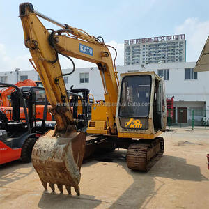 Excavatrice sur chenilles Kato HD250 d'occasion de bonne qualité, marque japonaise, en excellent état, à prix réduit, moteur/pompe/PLC - Product Image 5