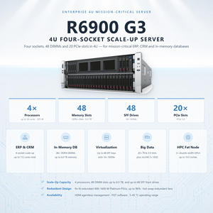 Servidor en Rack R6900 G3 4U DDR4 para Virtualización, Bases de Datos, Servidores en la Nube, Seguridad, Renderización Gráfica * El R6900 G3 es un Servidor de 4U de Cuatro Nodos - Product Image 4