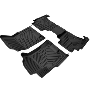 Alfombrillas de Lujo Impermeables de Alta Calidad para <span class=keywords><strong>Kia</strong></span> Tasman 2015-2024, Juego Completo de 5 Piezas de TPE de 18 mm de Grosor, Buen <span class=keywords><strong>Precio</strong></span> de Fábrica - Product Image 3