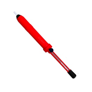 OKYN231107-29 <span class=keywords><strong>017</strong></span> Pompe à dessouder manuelle robuste à double anneau, outil d'aspiration de soudure allongé 335 mm avec poignée souple en silicone - Product Image 2