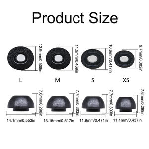 Para Apple <span class=keywords><strong>Airpods</strong></span> <span class=keywords><strong>Pro</strong></span> 3 Ear Tips Esponja Tapones para los oídos <span class=keywords><strong>de</strong></span> espuma viscoelástica Cancelación <span class=keywords><strong>de</strong></span> ruido Auriculares <span class=keywords><strong>de</strong></span> repuesto aptos para <span class=keywords><strong>estuche</strong></span> <span class=keywords><strong>de</strong></span> <span class=keywords><strong>carga</strong></span> - Product Image 4