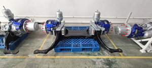 Brogen Heavy Duty Truck Axle 160KW Magnet Synchronous Motor Kit Multi-Voltage Water Cooling High Accuracy 1 Year - Product Image 4