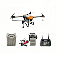 Drone agricole à 4 axes avec capacité de charge de 50L, pulvérisateur, radar d'évitement d'obstacles, batterie 18S, charge rapide, UAV agricole pour la protection des cultures
