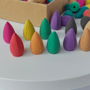 Conos de Incienso de Reflujo con Aroma a Sándalo, Rosa de Té, Lavanda, Pino, Jazmín y Salvia Clary para Aromaterapia - Product Image 2