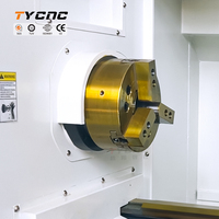 Mesin Bubut CNC Horizontal Murah Diameter Putaran Tunggal 630mm Presisi CK6163 Pusat Pembubutan Logam 105 Lubang Spindel